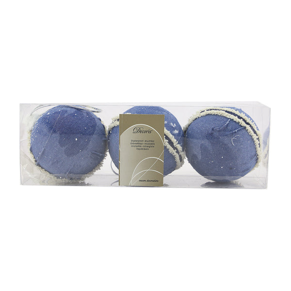 Foam Bauble - Jeans Blue (8cm)