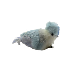 Bird With Glitter On Clip (7cm)