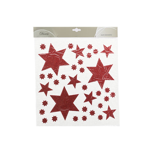Red Window Deco Star (32cm)