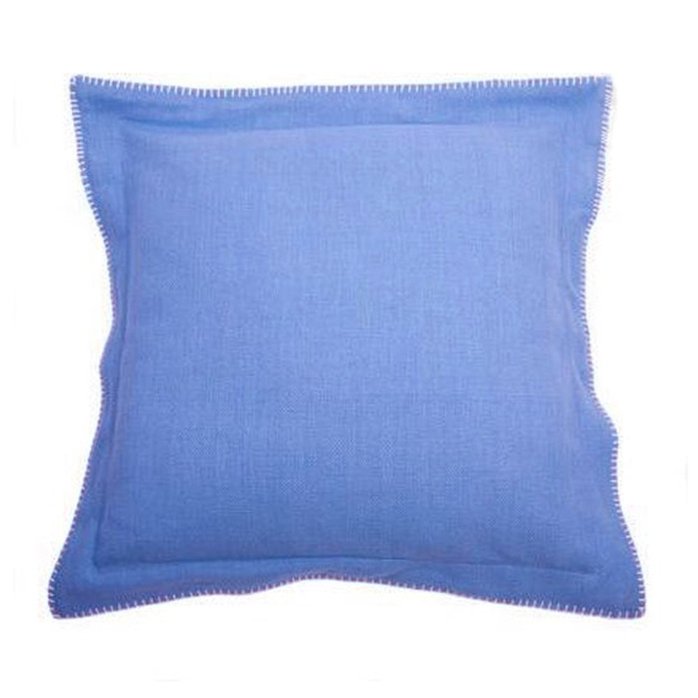 Raw Uni Faded Blue Cushion
