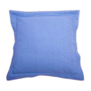 Raw Uni Faded Blue Cushion
