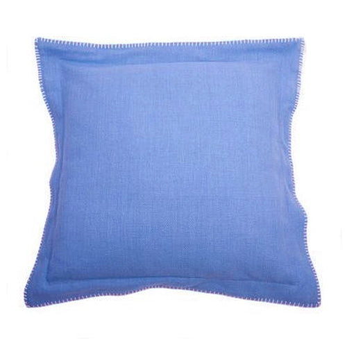 Raw Uni Faded Blue Cushion