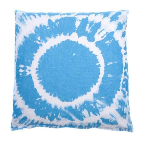 Aqua Tie And Dye Cushion (50 cm)