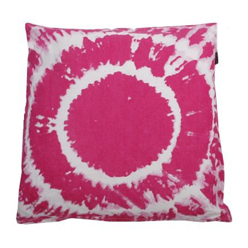 Fuchsia Tie And Dye Cushion (50 cm)