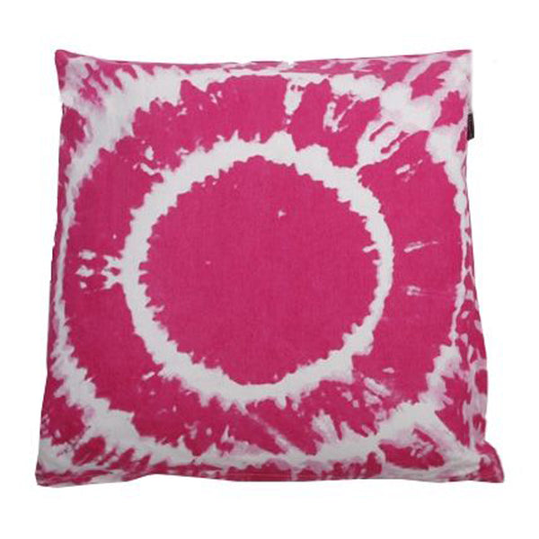 Fuchsia Tie And Dye Cushion (50 cm)