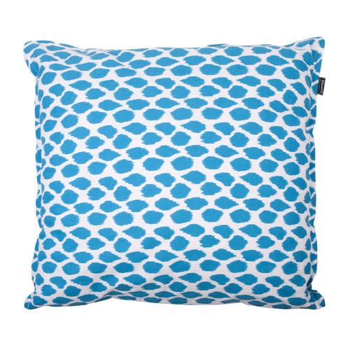 Cushion spot aqua 50x50