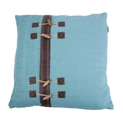 Blue Wood Cushion Cover (50 cm)