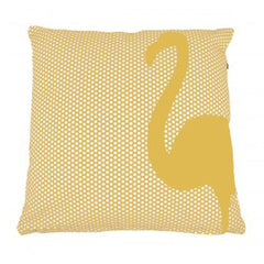 Flamingo Dot Curry Cushion