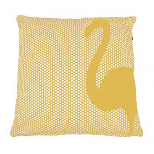 Flamingo Dot Curry Cushion