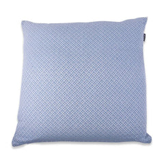 Geometry Faded Blue Cushion