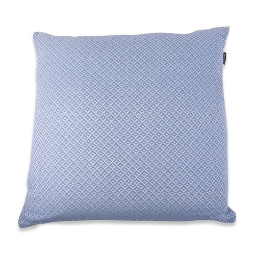Geometry Faded Blue Cushion