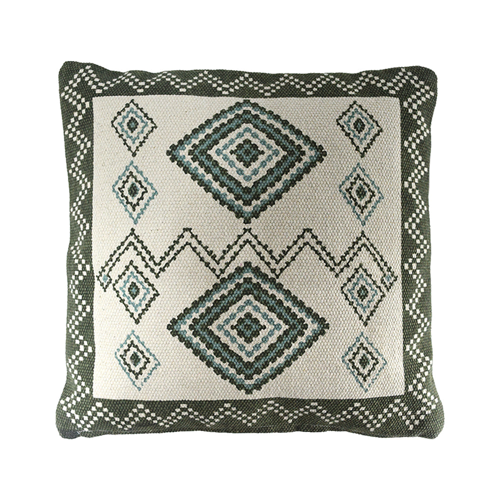 Rush Green Cushion (45 cm)