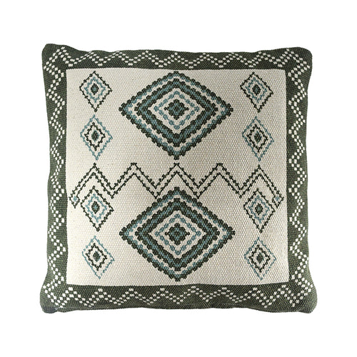 Rush Green Cushion (45 cm)