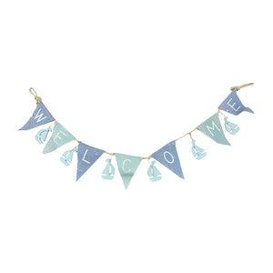 Fabric Welcome Garland