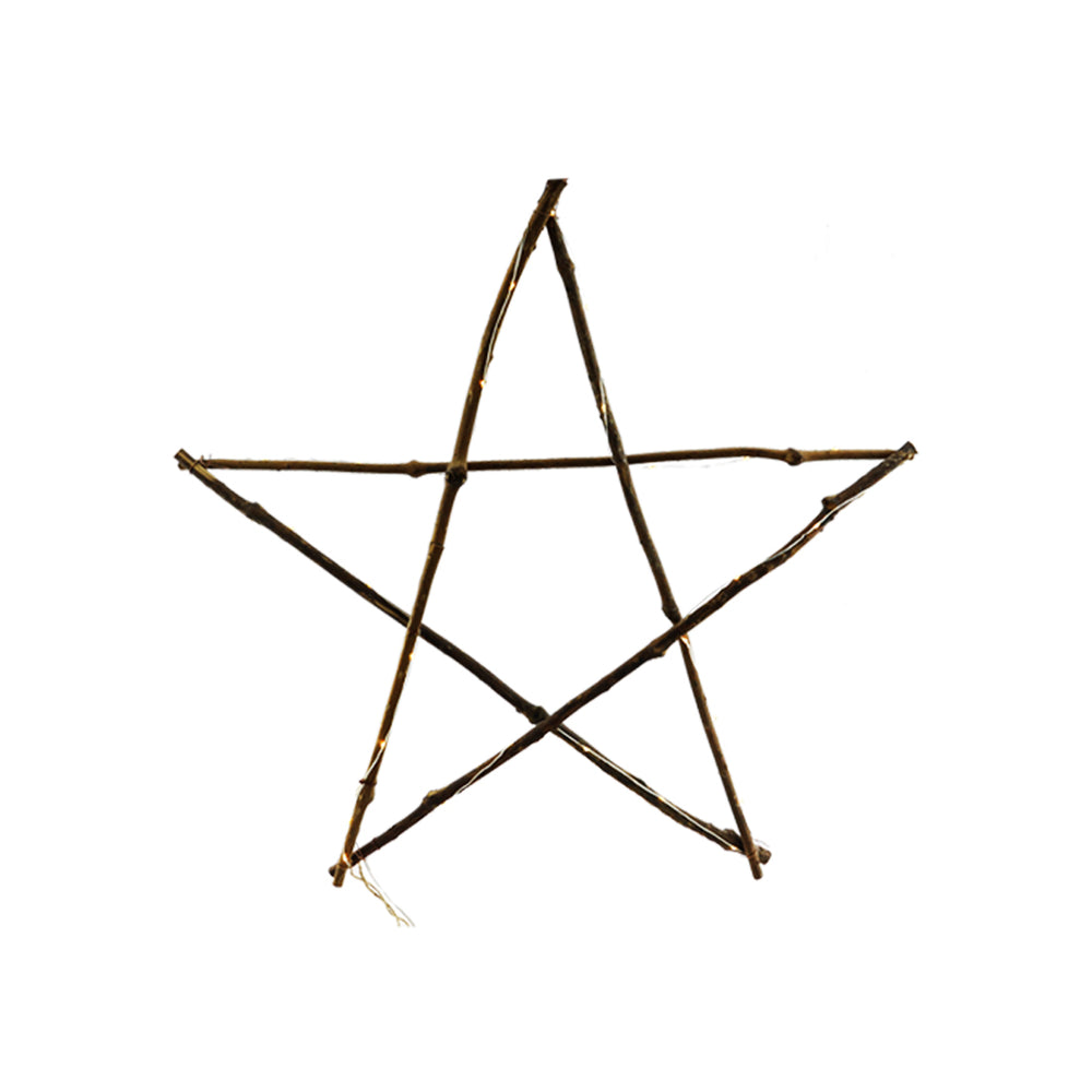 Micro LED Twig Star (39cm)