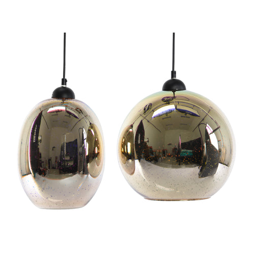 Bronze Glass Pendant 2 Designs Each At