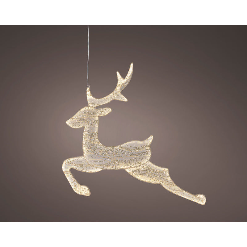 LED reindeer fabric steady indoor