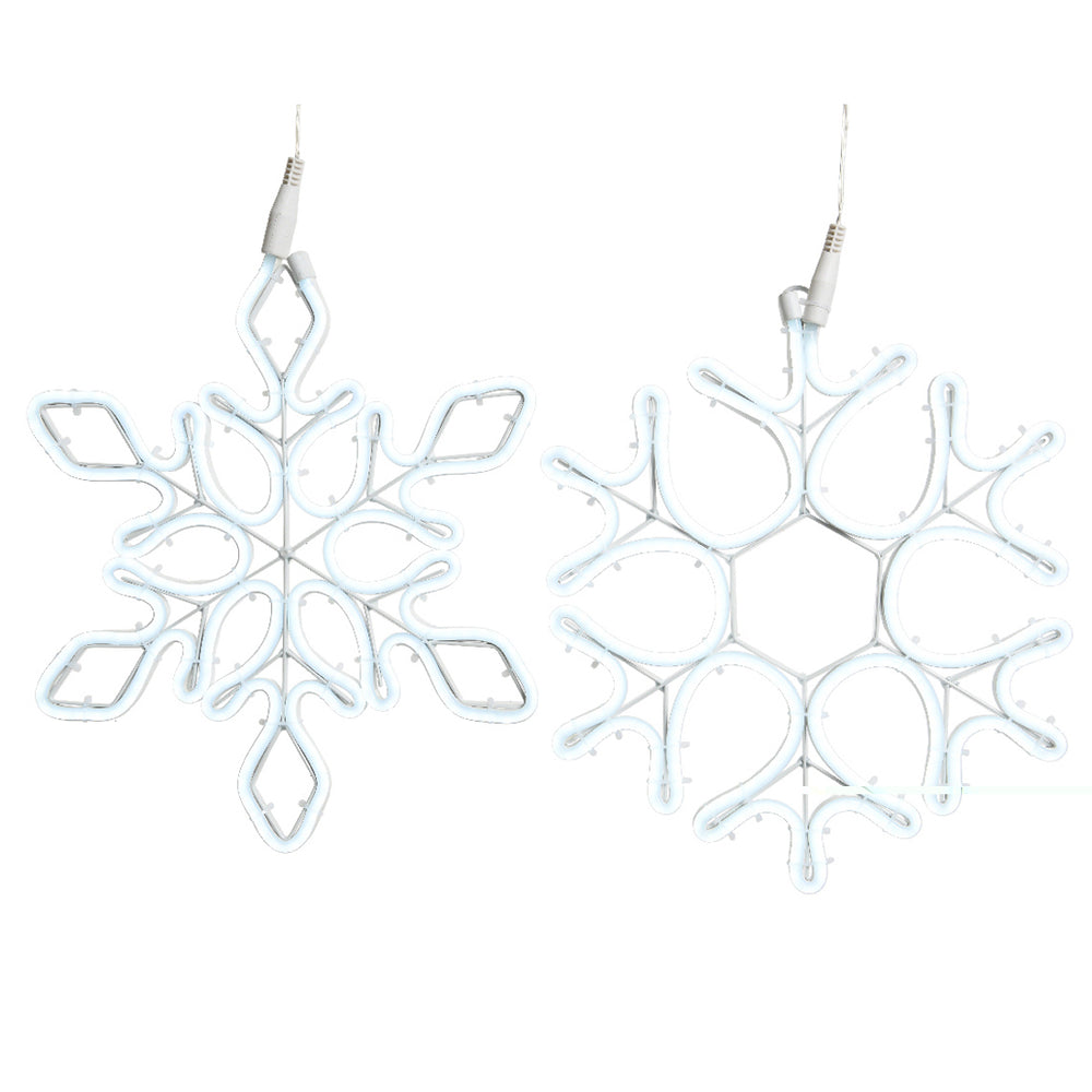 Cool White LED Snowflake (103cm)