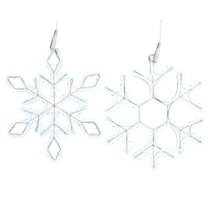 Cool White LED Snowflake (103cm)