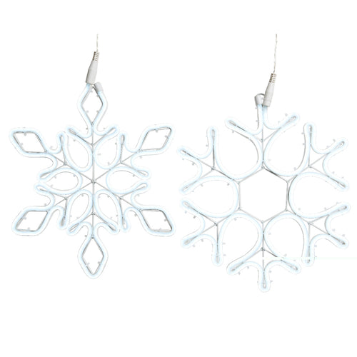 Cool White LED Snowflake (103cm)