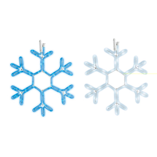Tunable LED Rope Snowflake (42cm)