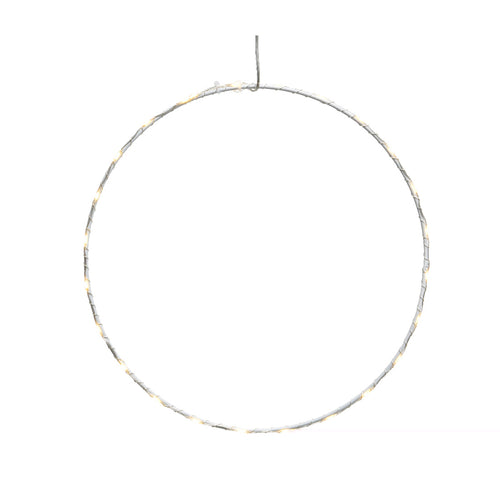 LED white round frame d60cm