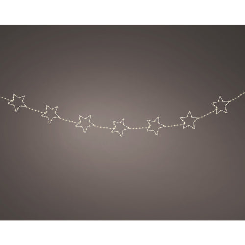 Micro LED garland steady outdoor
