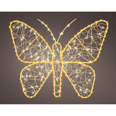 Micro LED butterfly metal flashing & static effect outdoor