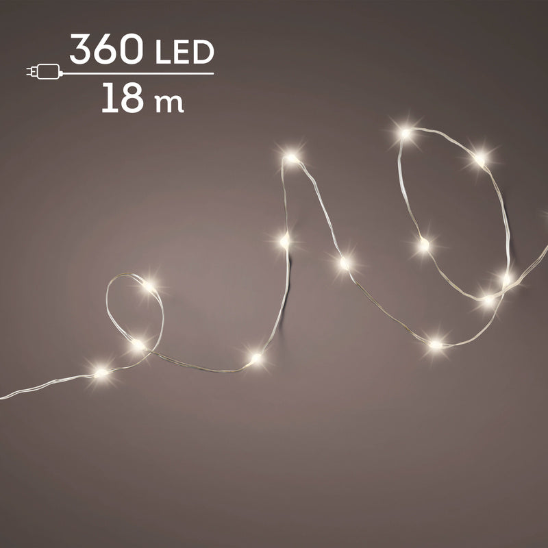 Micro LED stringlights steady outdoor
