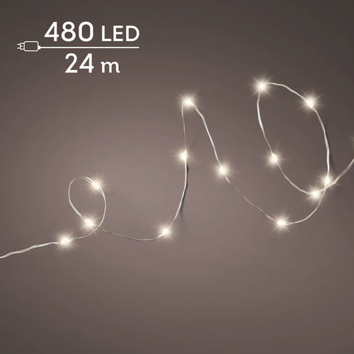 Micro LED stringlights steady outdoor