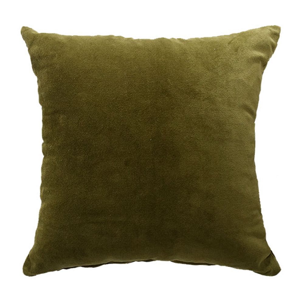 Olive Velvet Cover (45 cm)