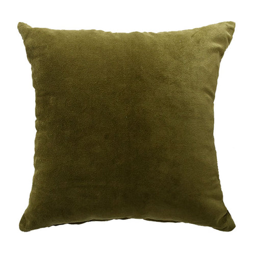 Olive Velvet Cover (45 cm)