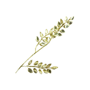 Strass Leaf Spray (70cm)