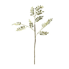 Strass Leaf Spray (70cm)