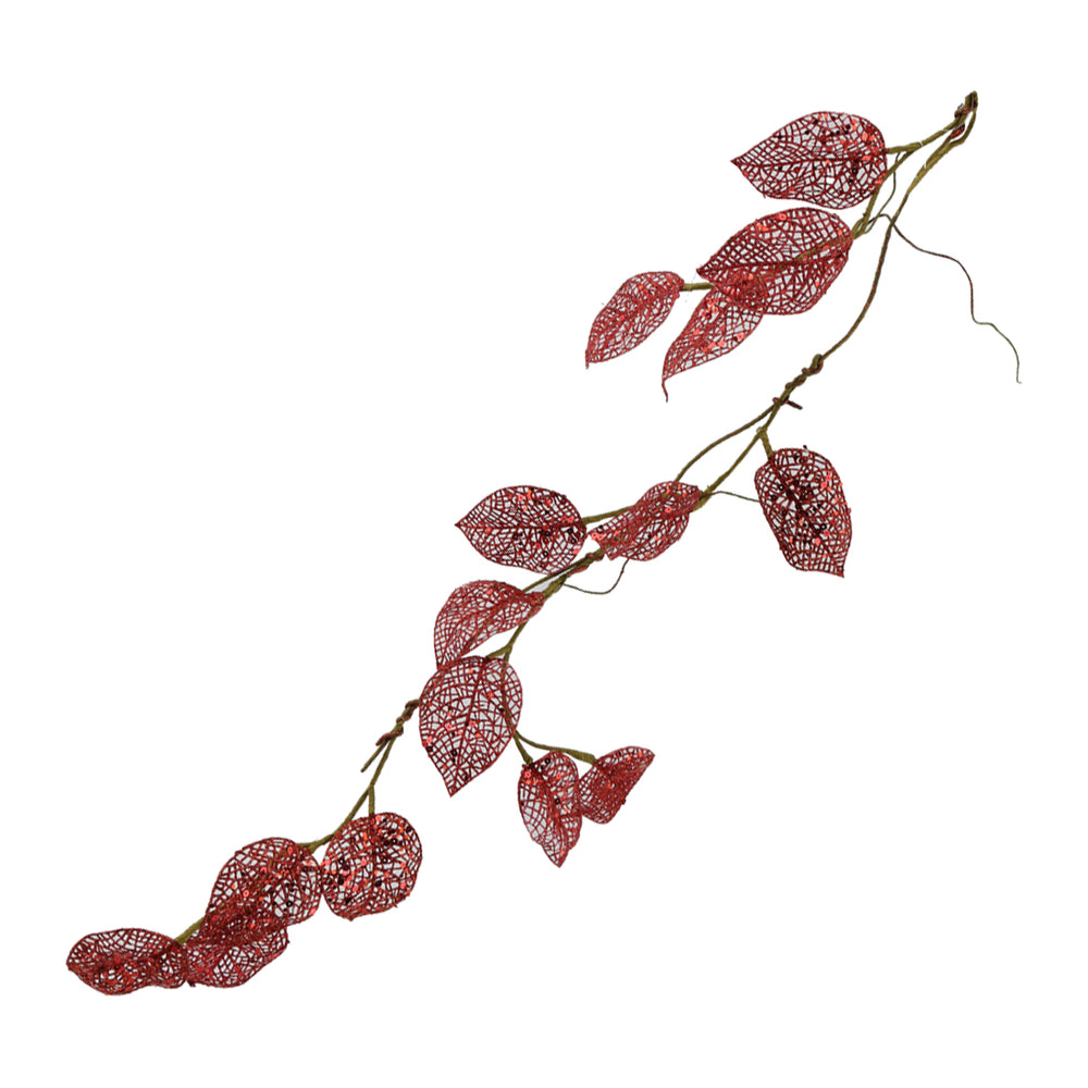 Red Leaf Garland (100cm)