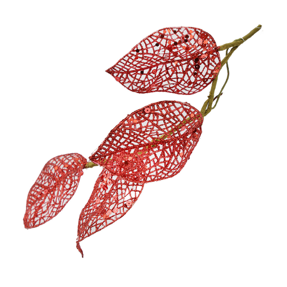 Red Leaf Garland (100cm)