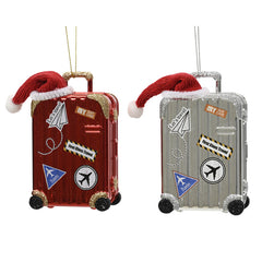 Suitcase polystyrene sh hat 2col ass
