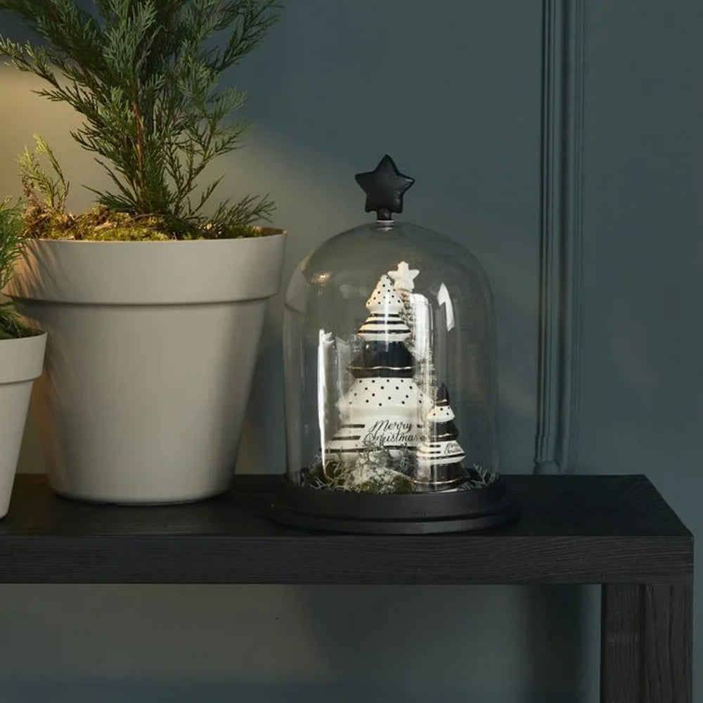 RM Christmas star dome h33cm
