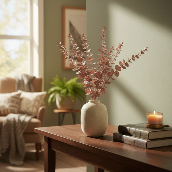 Burgundy Eucalyptus Stem (73 cm)