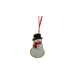 Red White Poly Cookie With Hanger