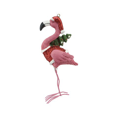 Poly Flamingo With Hanger (13.5cm)