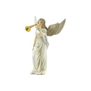 Trumpet Angel Figure