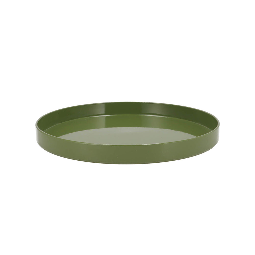 Green Melamine Tray (27 cm)