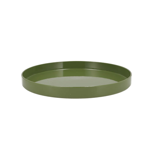 Green Melamine Tray (27 cm)