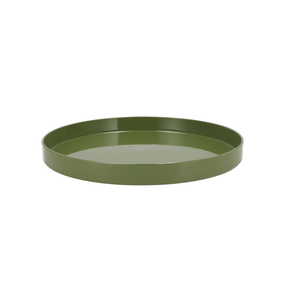 Green Melamine Tray (32 cm)