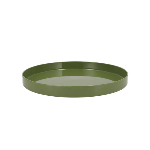 Green Melamine Tray (32 cm)