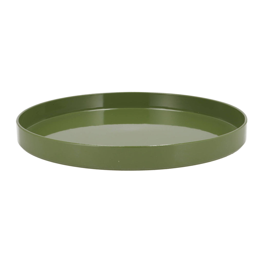Green Melamine Tray (36 cm)