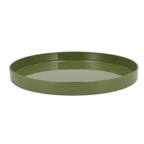 Green Melamine Tray (36 cm)