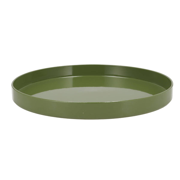 Green Melamine Tray (36 cm)