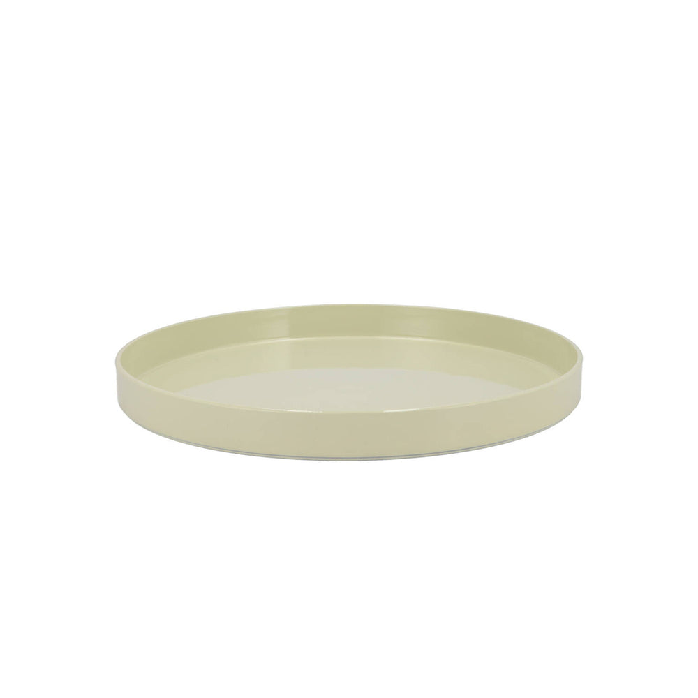 Pistache Melamine Tray (22 cm)